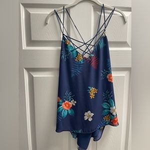 Express tropical summer top